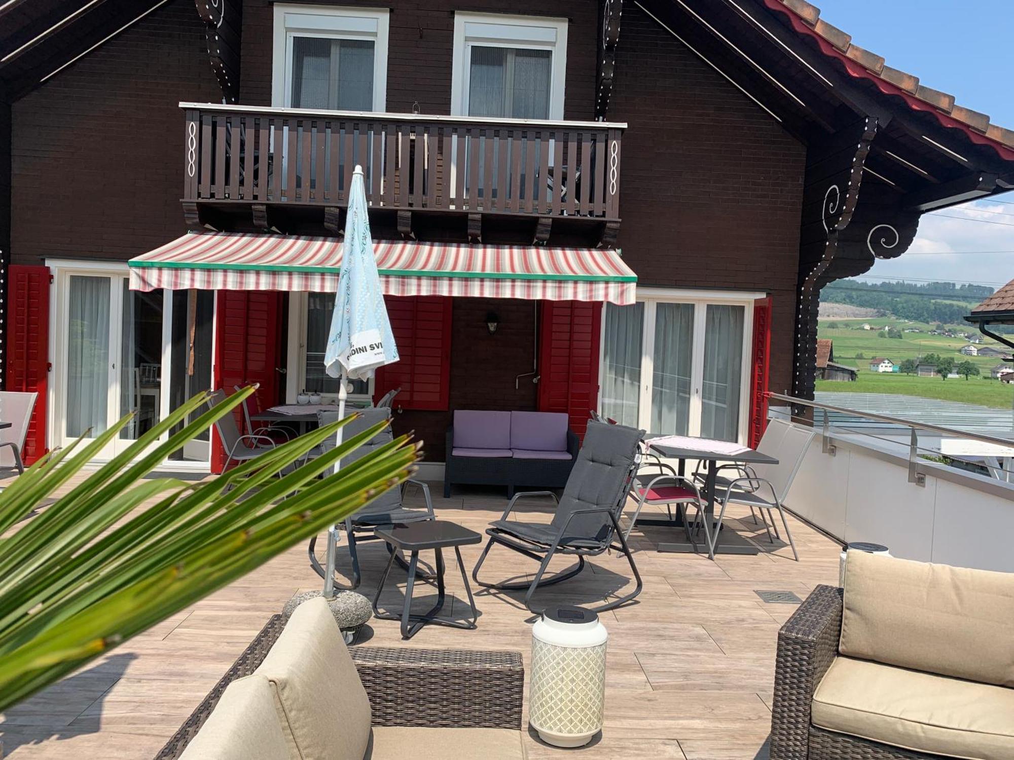 Pension Chalet Charme Siebnen Dış mekan fotoğraf
